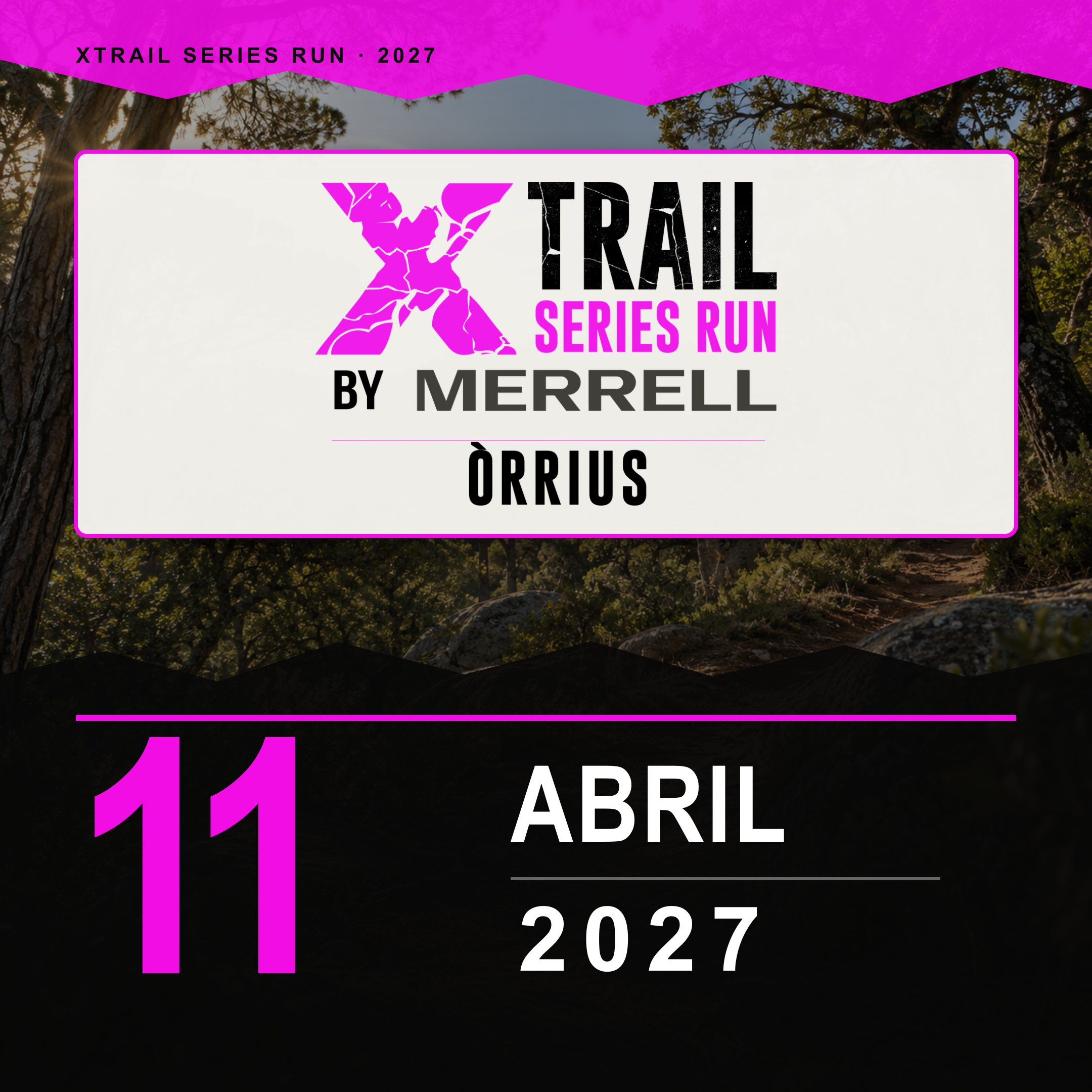 Xtrail Series Run Òrrius 2027 Logo