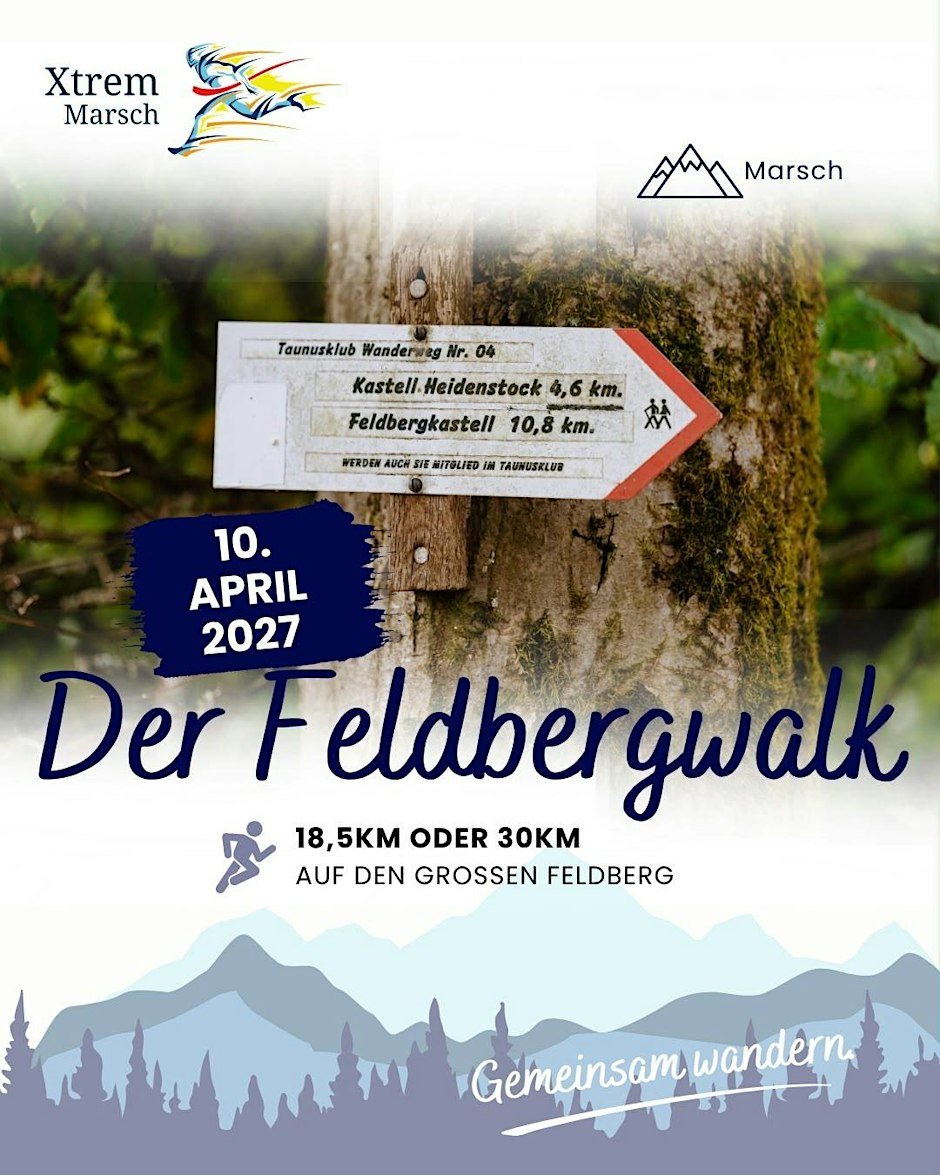Xtrem Marsch - Der Feldbergwalk 2027 Logo