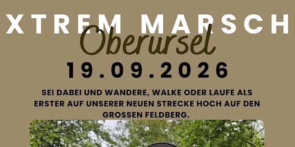 Xtrem Marsch - Oberursel 2026 Logo