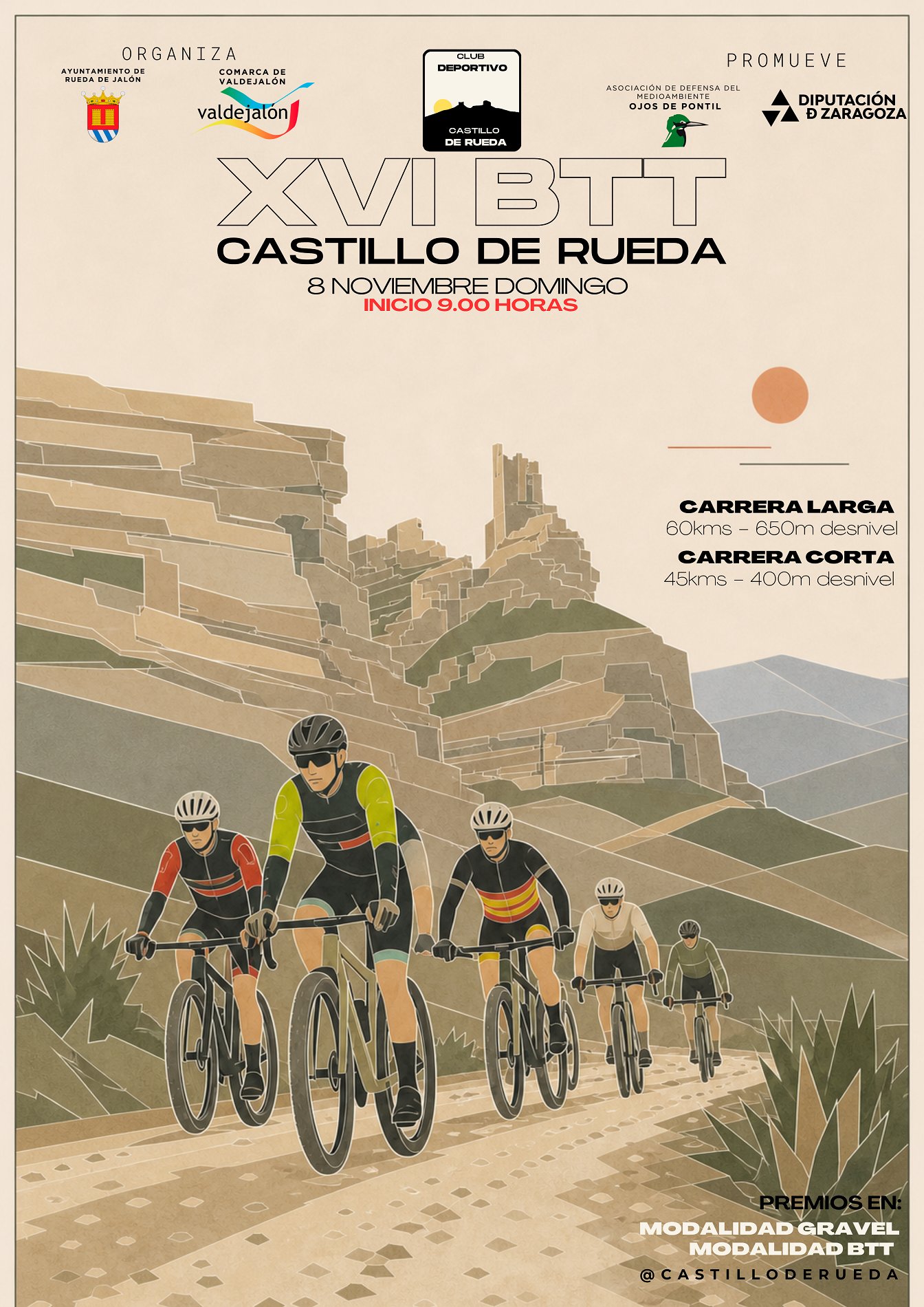 XVI BTT CASTILLO DE RUEDA Logo
