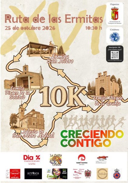 XVI Carrera Popular Ruta de las Ermitas Logo