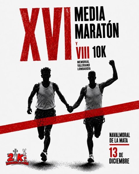 XVI Medio Maratón de Navalmoral de la Mata y VIII Diez Mil de Navalmoral de la Mata Logo
