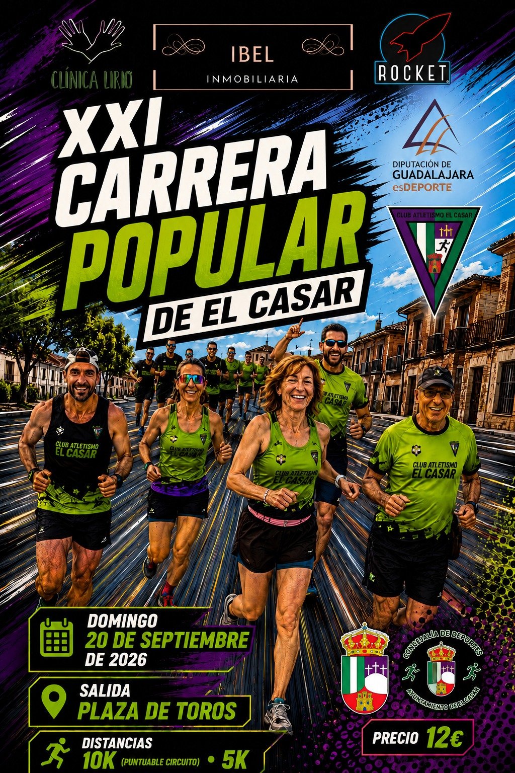XXI Carrera Popular de El Casar Logo