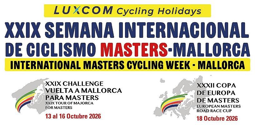XXIX Semana Internacional de Ciclismo  Masters 2026 Logo