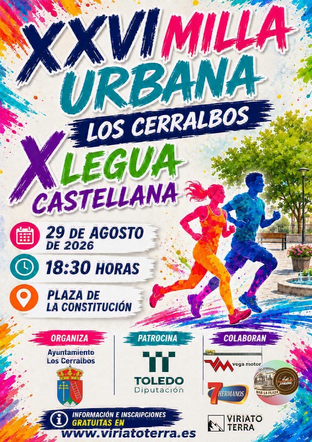 XXVI MILLA URBANA Y IX LEGUA CASTELLANA DE LOS CERRALBOS Logo