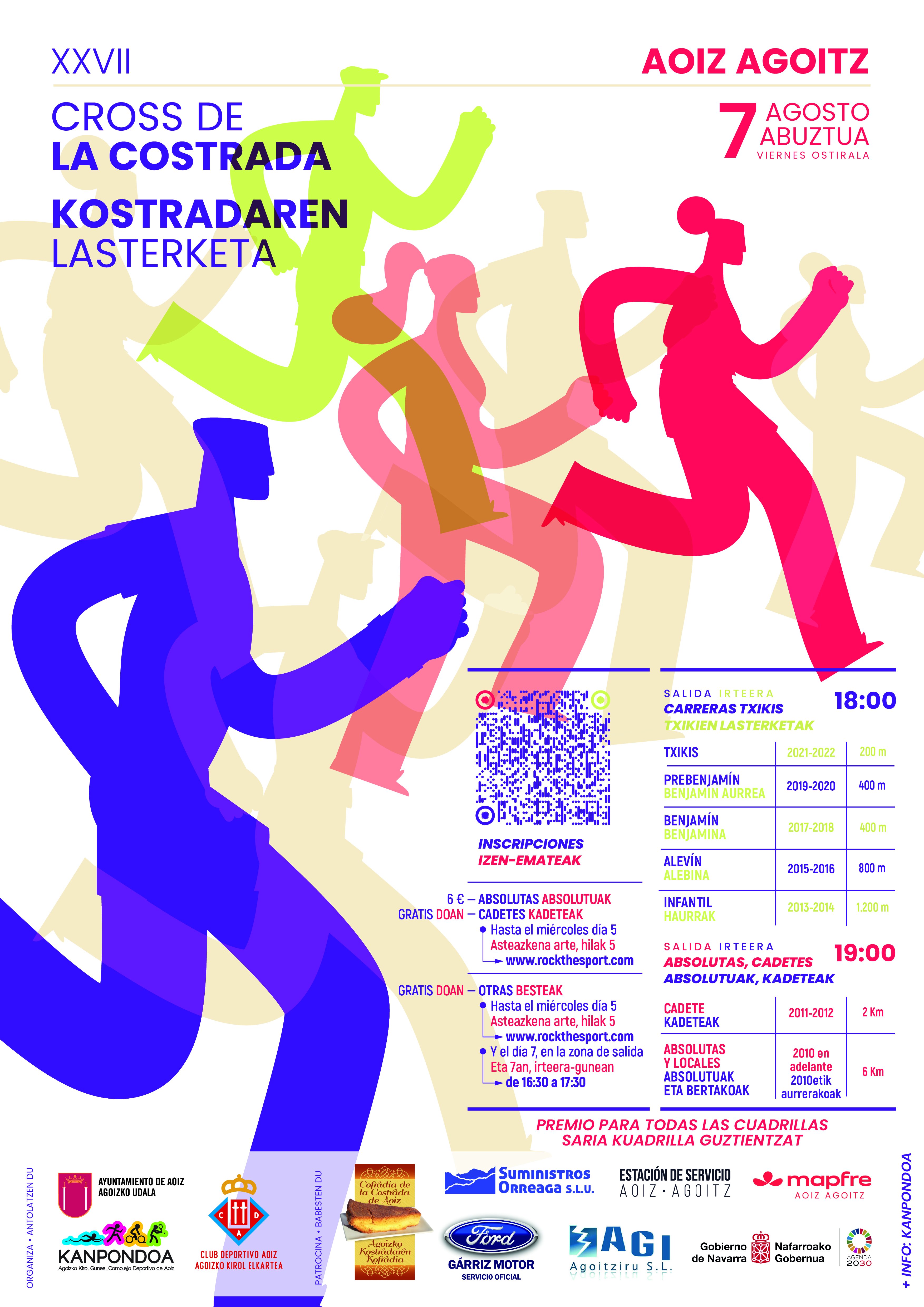 XXVII CROSS DE LA COSTRADA / KOSTRADAREN LASTERKETA