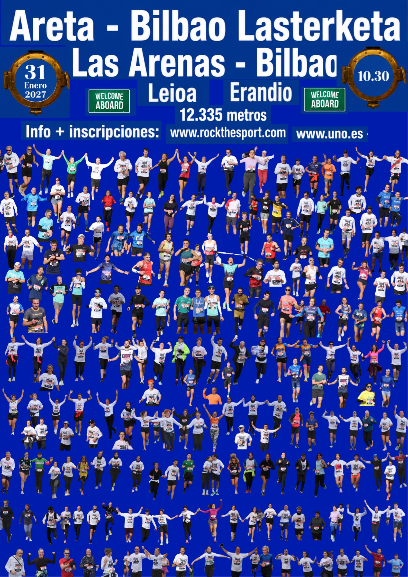 XXXI Carrera Las Arenas - Bilbao Logo