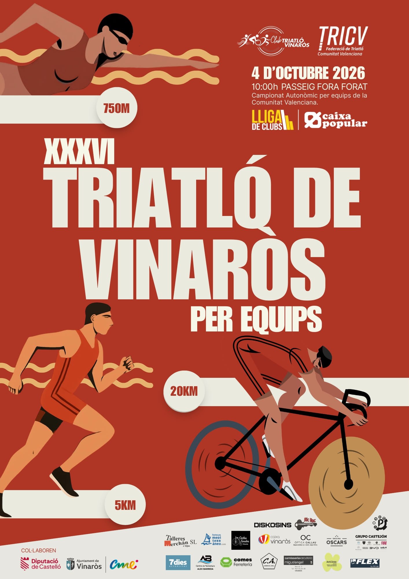 XXXVI TRIATLÓ DE VINARÒS 2026