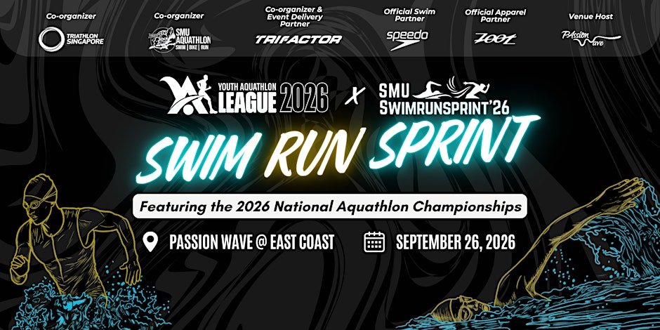 YAL X SMU SWIM RUN SPRINT  2026 Logo