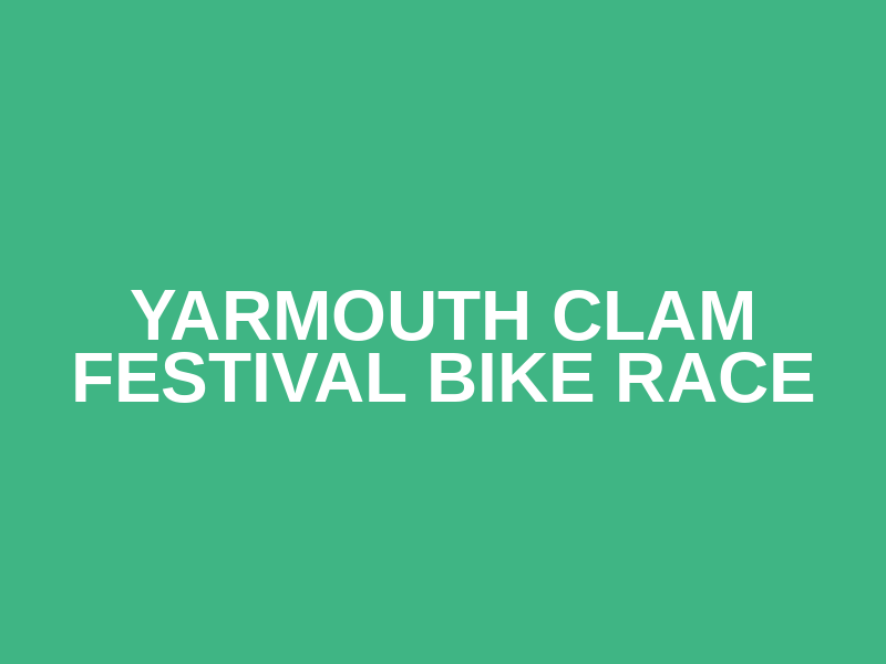 Yarmouth Clam Festival Bike Race Logo