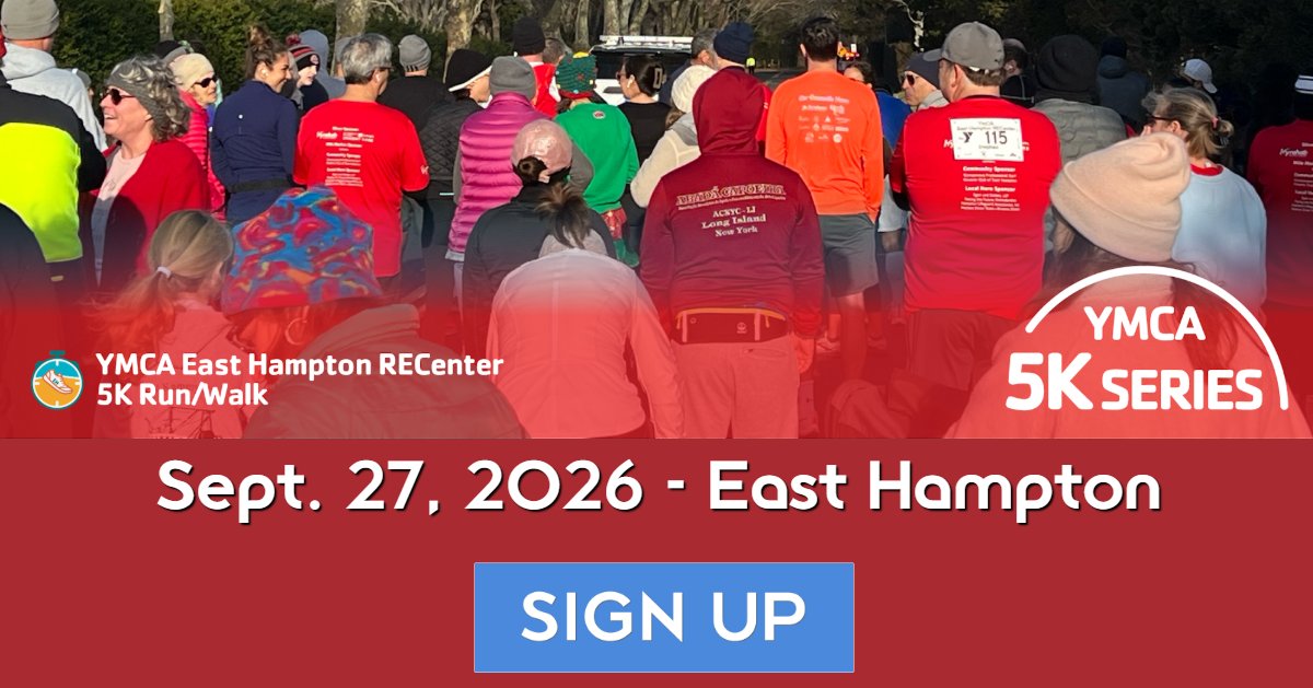 YMCA East Hampton RECenter 5K Run/Walk 2026