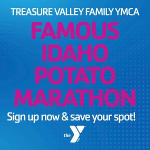 YMCA Famous Idaho Potato Marathon & Fun Runs Presented by Idaho Potato Commission Logo
