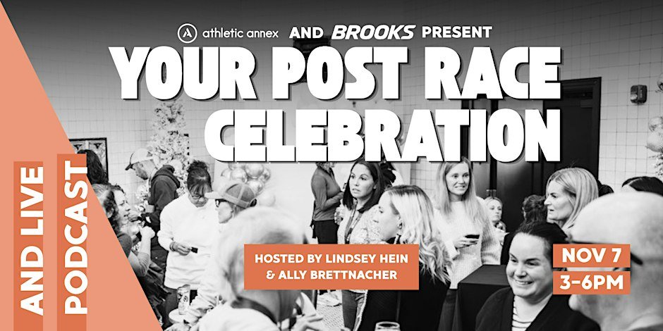 Your Post Race Celebration Logo