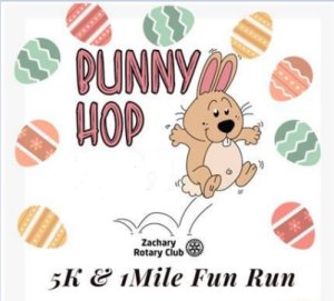 Zachary Rotary Bunny Hop Logo