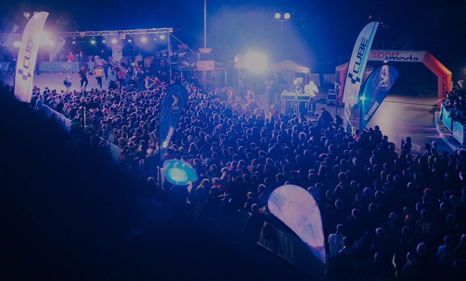 Zadar Night Run Half Marathon Logo