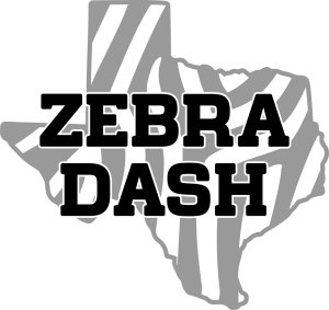 Zebra Dash 5K, 10K, Fun Run & Walk - Turkey Trot Edition Logo