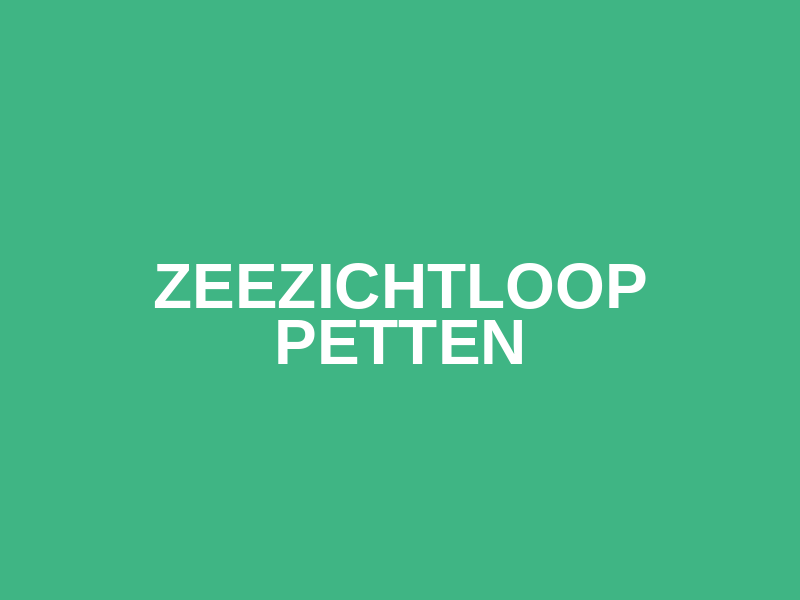 Zeezichtloop Petten