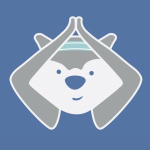 Zen Squirrel Trail Run Logo