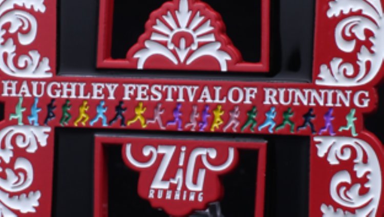 ZigZag - 2027 Haughley Festival of Running Logo