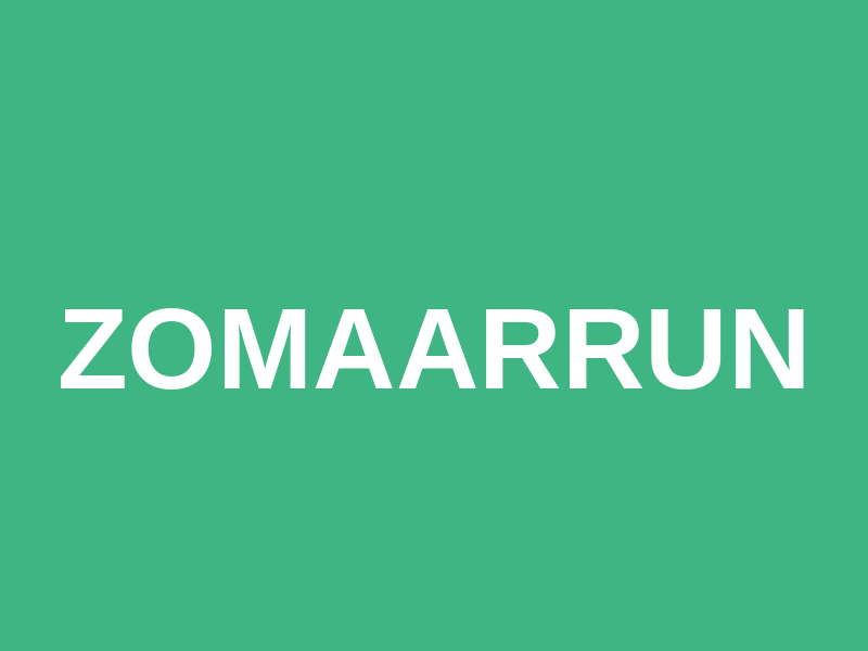 Zomaarrun