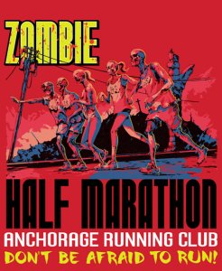 Zombie Half Marathon Logo