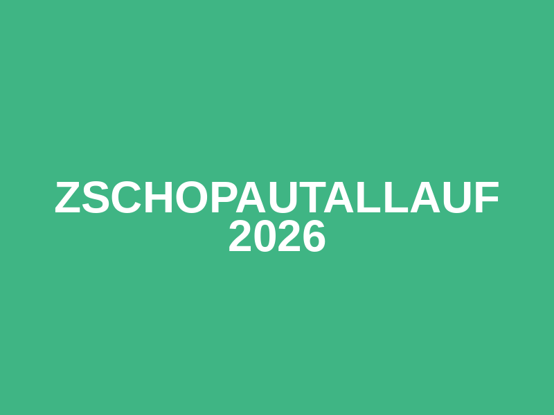 Zschopautallauf 2026 Logo