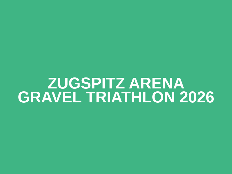 Zugspitz Arena Gravel Triathlon 2026 Logo
