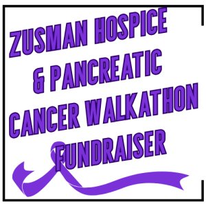 Zusman Hospice and Pancreatic Cancer Walkathon Fundraiser Logo